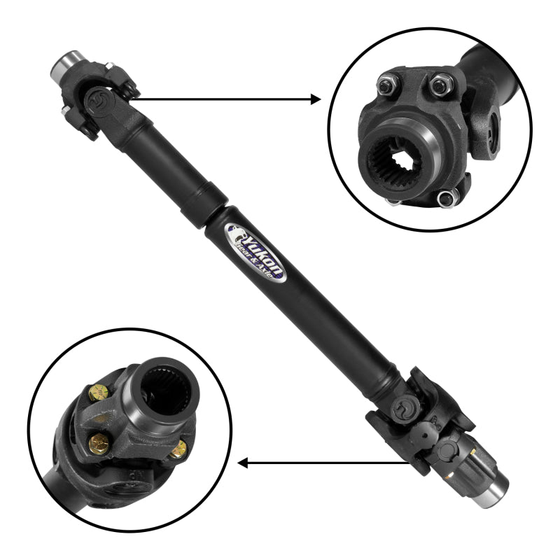 Yukon Gear & Axle YDS037 Performance Rear Driveshaft for 2018 Jeep JL Wrangler Sport 2 Door Manual