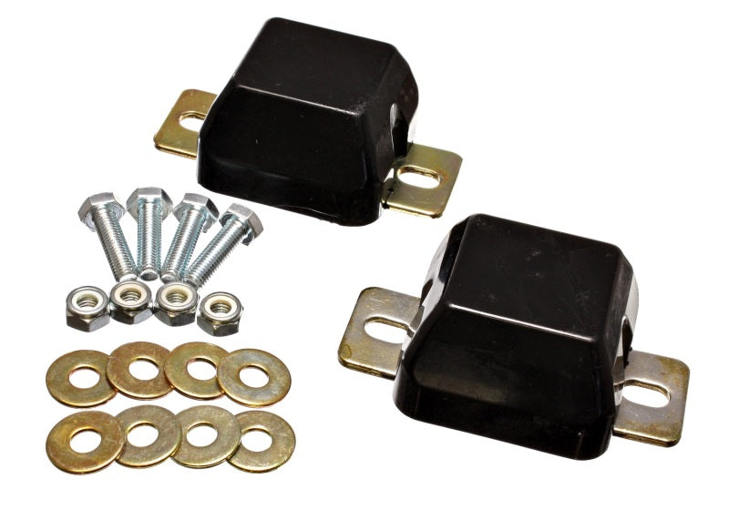 Energy Suspension for 00-04 Ford Excursion Black Front Bump Stop Set 4.9103G