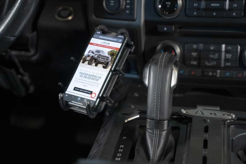 Addictive Desert Designs for 15-20 Ford F-150/17-20 Ford Raptor Center Console Molle Panels Bridge