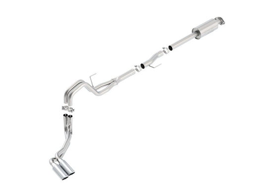 Borla 140619 15-16 Ford F-150 3.5L EcoBoost Ext. Cab Std. Bed Catback Exhaust ATAK Truck Side Exit - #140619