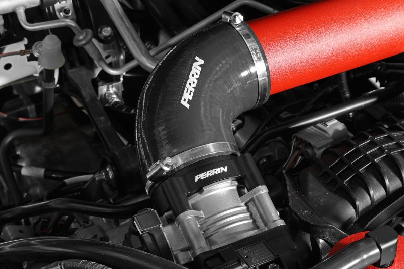 PERRIN 22-26 Subaru WRX Front Mount Intercooler Kit (Red Tubes & Silver Core)
