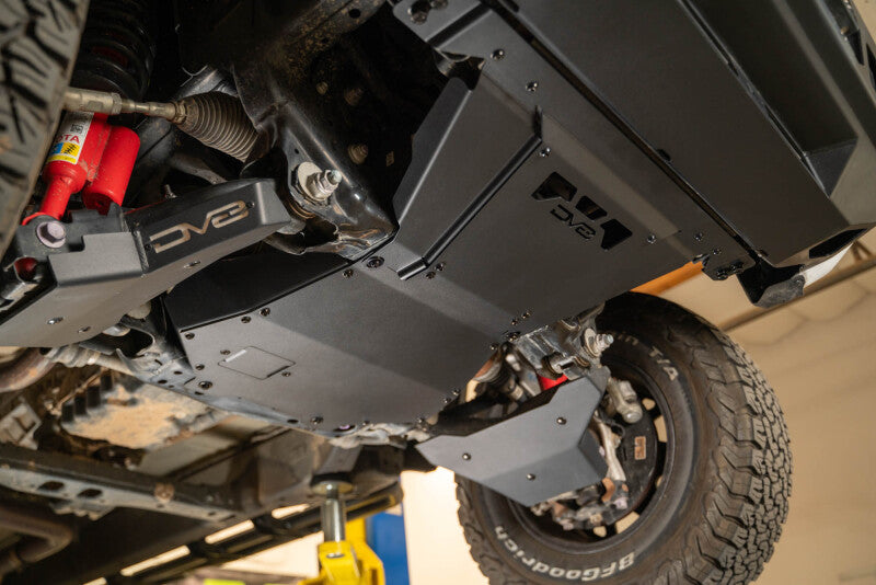 DV8 24-25 Toyota Tacoma & Land Cruiser Rear Belly Skid Plate - #SPTT1-09