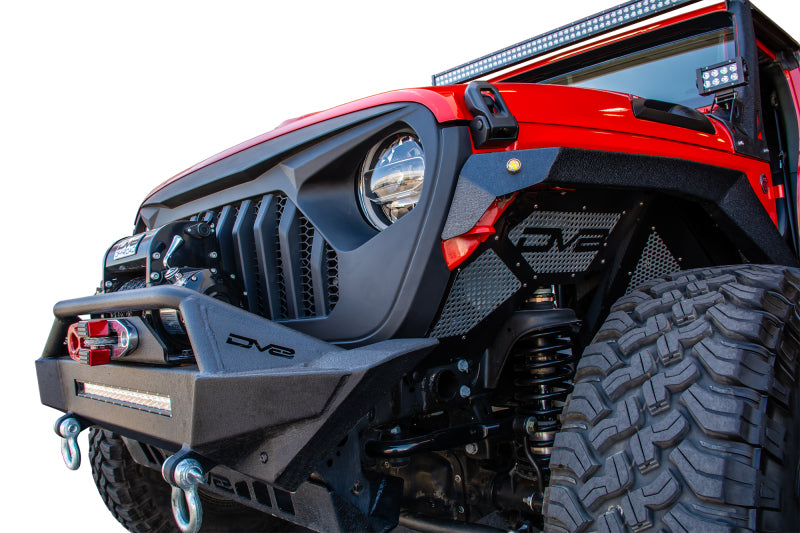 DV8 Offroad 2018+ Jeep JL/ Gladiator Angry Grill - #GRJL-01