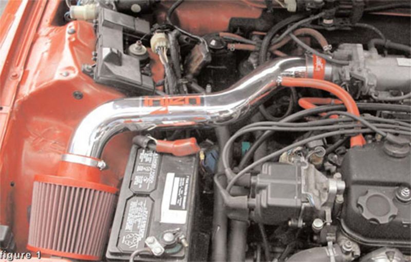 Injen 88-91 Civic Ex Si CRX Si Polished Short Ram Intake - #IS1501P