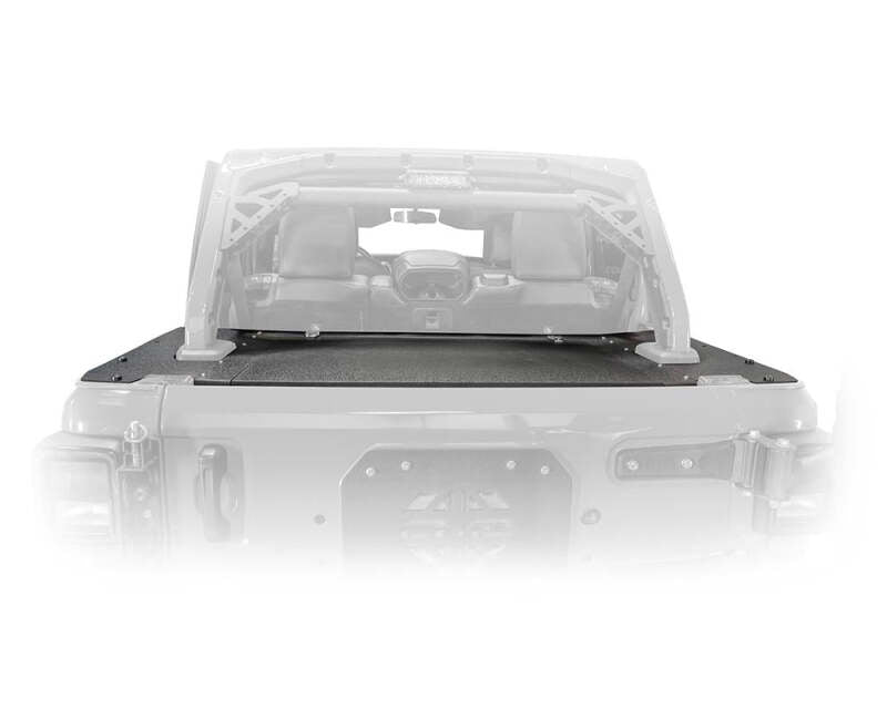 DV8 Offroad 2018+ Jeep Wrangler JL 4 Door Rear Storage Cover - #JLRS-01
