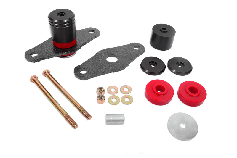 BMR 2011-2023 Dodge Challenger Motor Mount Polyurethane Bushing Upgrade Kit - Black Anodized