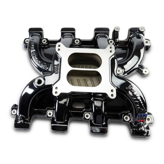 Edelbrock 71187-BP Chevrolet LS1 Performer RPM Intake Manifold Only - Black Plasma Finish
