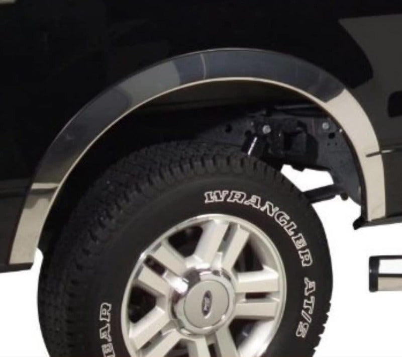 Putco for 2021 Ford F-150 Stainless Steel Fender Trim - w or without Factory Fender Flares