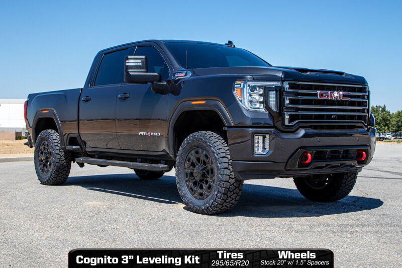 Cognito Motorsports 110-91247 3-Inch Standard Leveling Lift Kit for 2020-2025 Chevrolet Silverado / GMC Sierra 2500 HD / 3500 HD