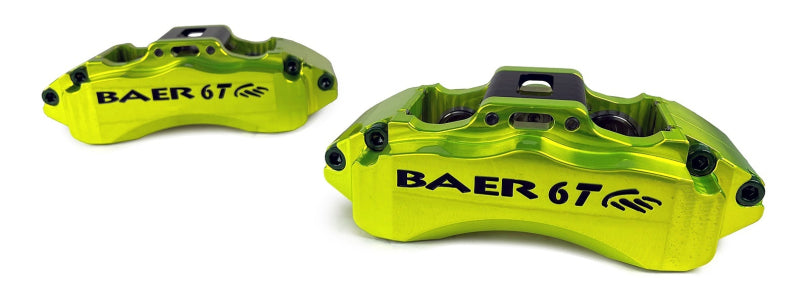 Baer Brakes 05-23 Toyota Tacoma 13.5in 6T Front SZ Brake Kit - Monster Green