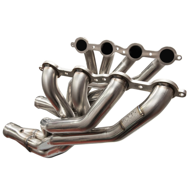 Kooks 2250H430 for 10-14 Chevy Camaro SS LS3/L99/ 6.2L 1 7/8in x 3in SS LT Headers Inc 3in x 2 1/2in Green Catted