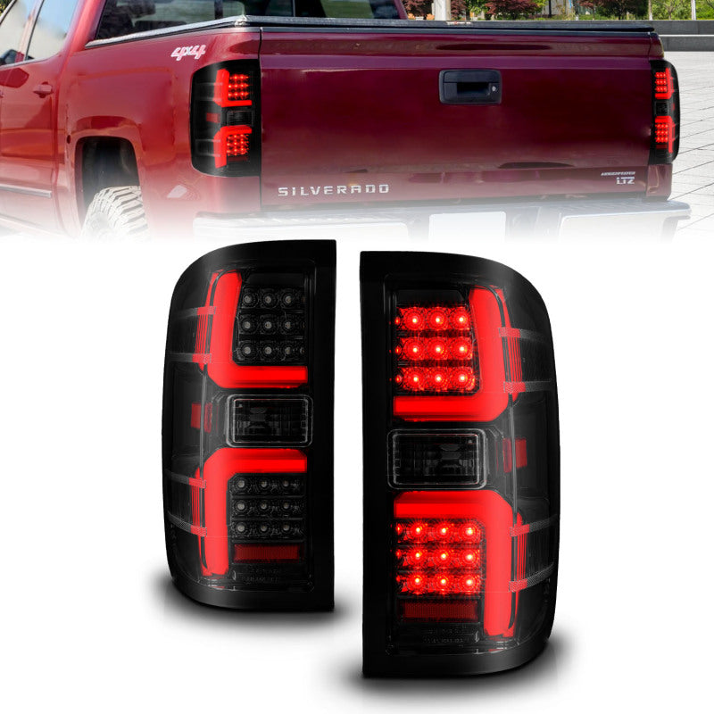 ANZO 2014-2018 Chevrolet Silverado 1500 LED Taillights