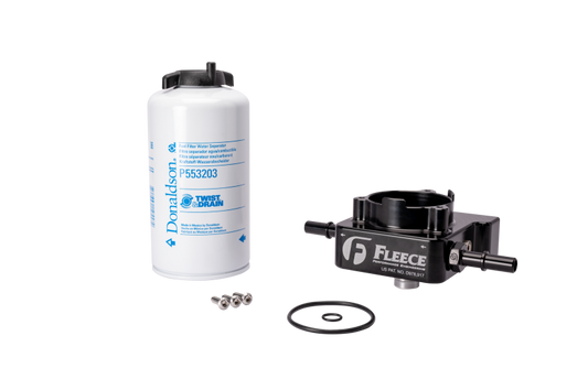 Fleece Performance FPE-L5P-FFBA-1719 for 17-19 GM Duramax 6.6L L5P Fuel Filter Upgrade Kit