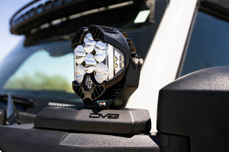 DV8 21-22 Ford Bronco A-Pillar Pod Light Mounts - #LBBR-02