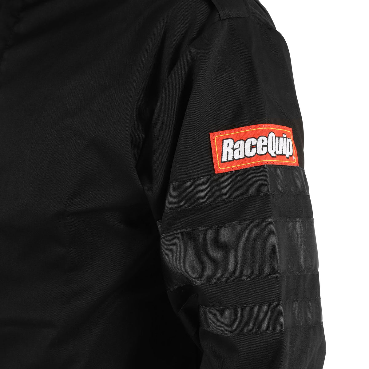 RaceQuip 111005 Black SFI-1 1-Layer Jacket - Large