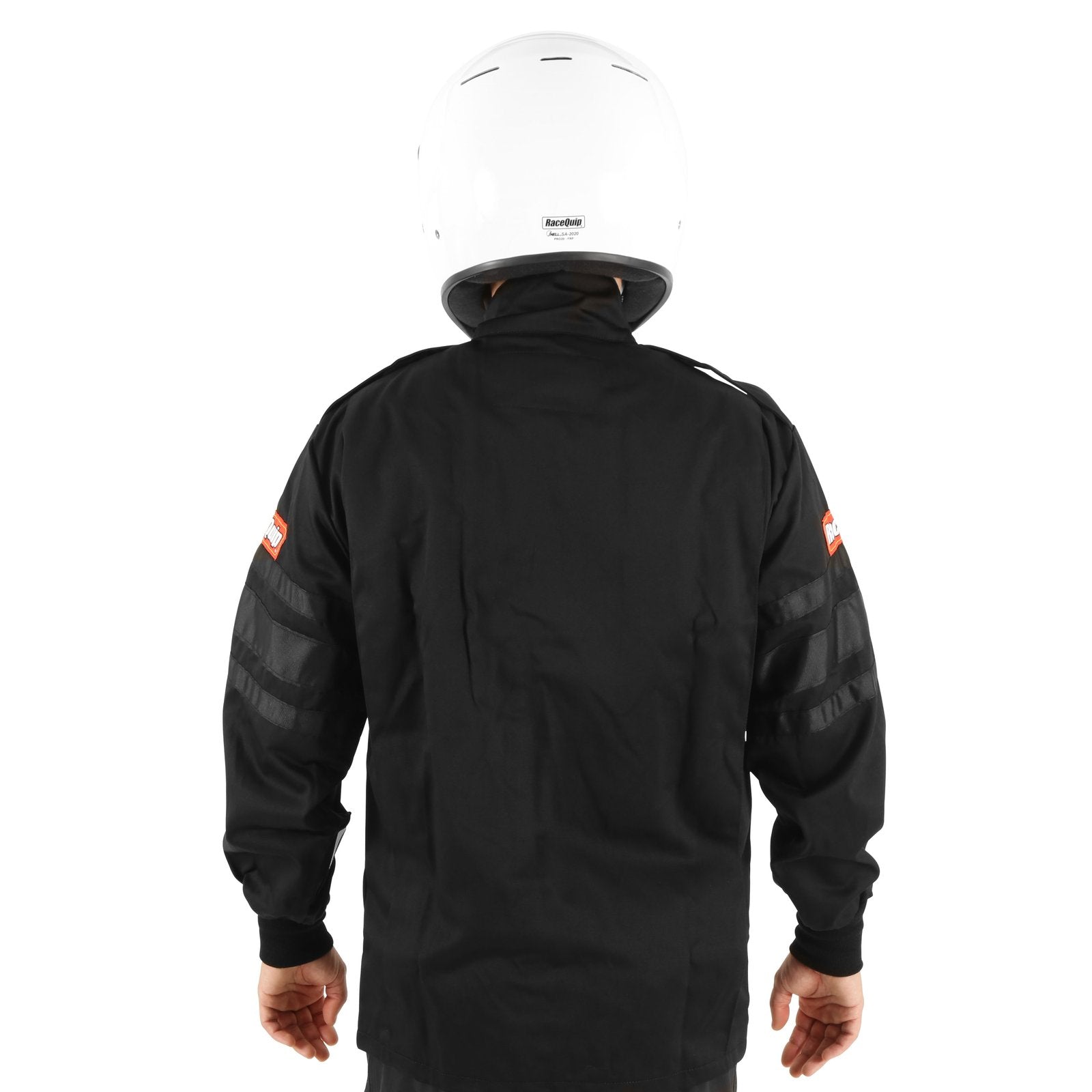 RaceQuip 111005 Black SFI-1 1-Layer Jacket - Large