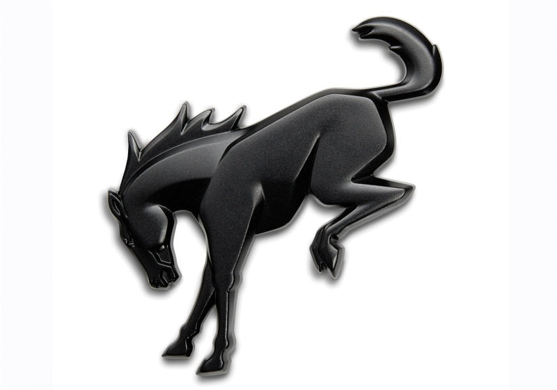 Ford Racing for Bronco Rear Emblem - Matte Black