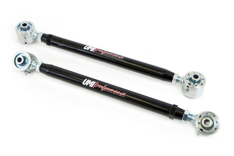 UMI Performance 2035-B Double Adjustable Control Arms Roto-Joints Black