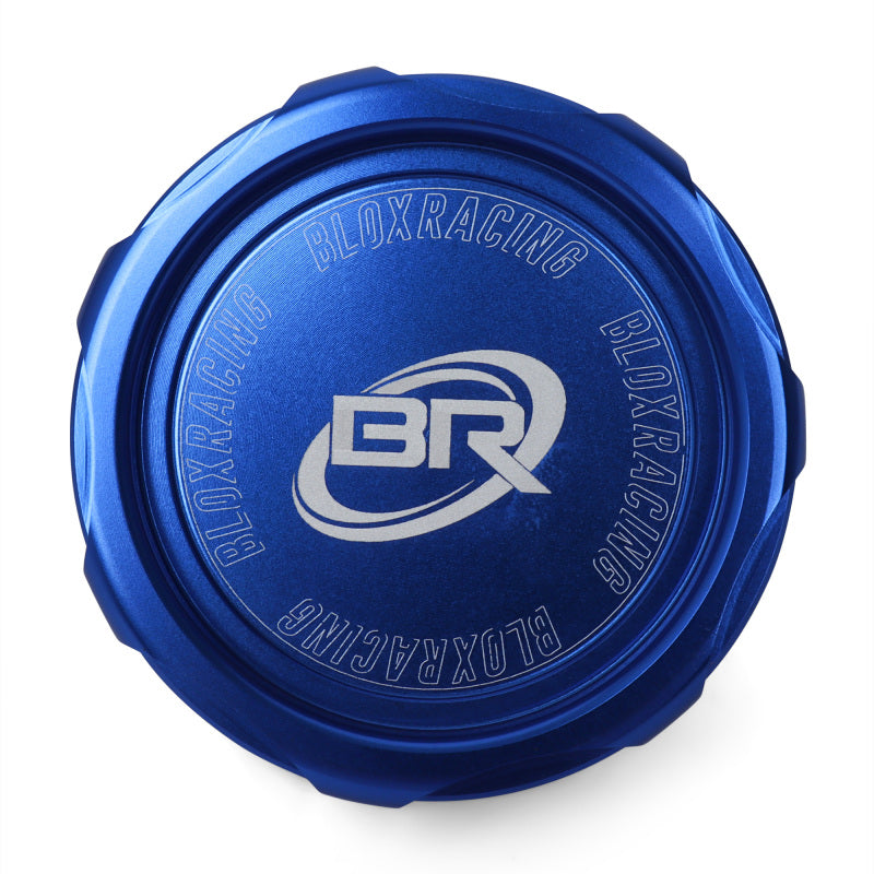 BLOX Racing Billet Honda Oil Cap - Blue BXAC-00501-BL
