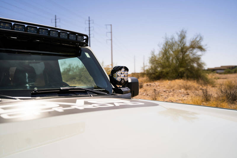 DV8 21-22 Ford Bronco A-Pillar Pod Light Mounts - #LBBR-02