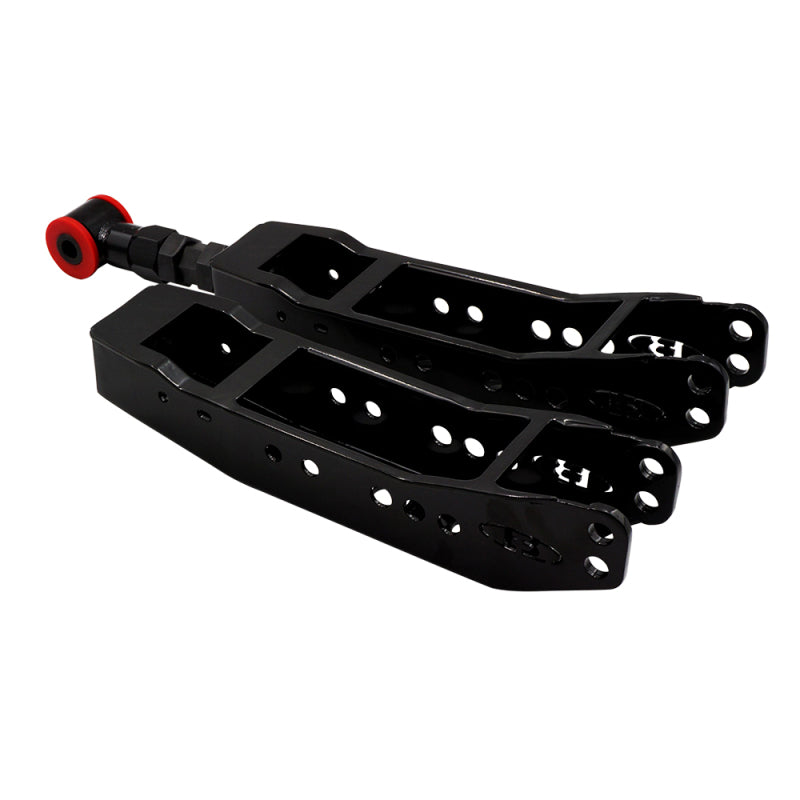 BLOX Racing Rear Lower Control Arms - Black (2013+ Subaru BRZ/Toyota 86 / 2008-2023 Subaru WRX/STI) BXSS-50010-BK