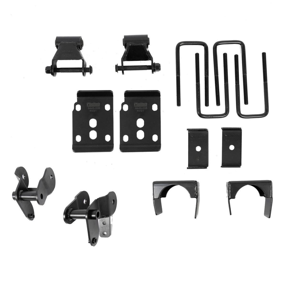 Belltech 2021+ for Ford F-150 2WD 1-3.5in Front 4.5in Rear Lowering Kit