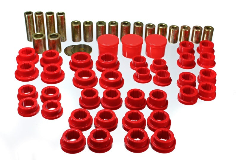 Energy Suspension for 02-09 350Z Red Rear Control Arm Bushing Set 7.3122R