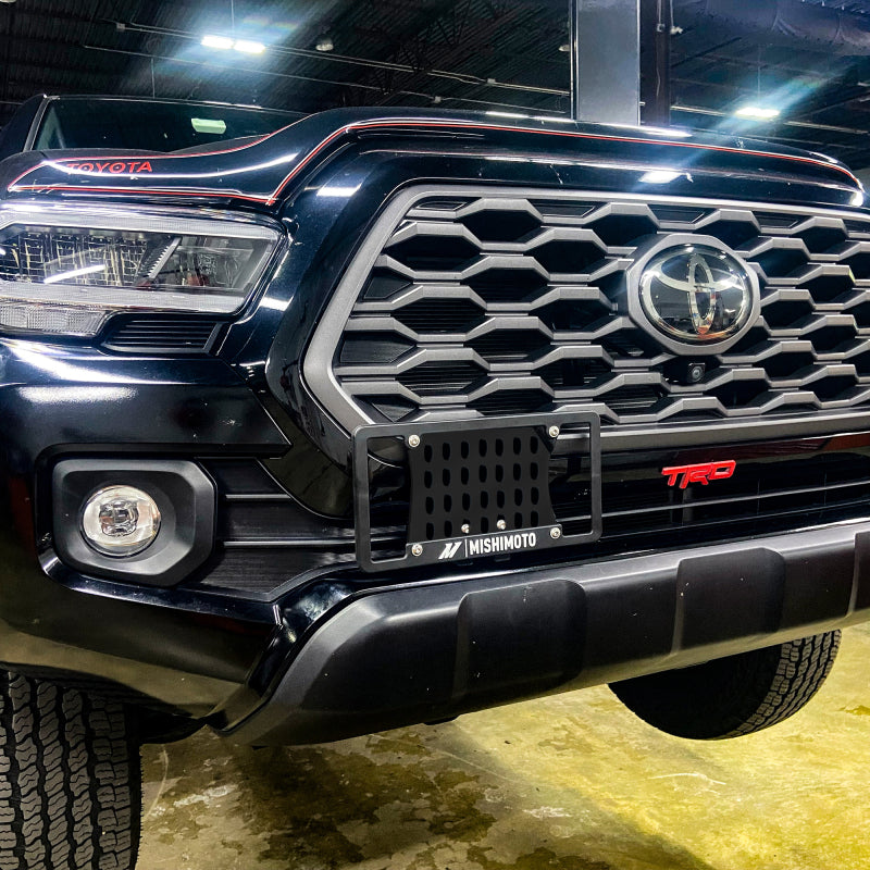 Mishimoto 16-23 Toyota Tacoma License Plate Relocation Kit - #MMLP-TAC-16