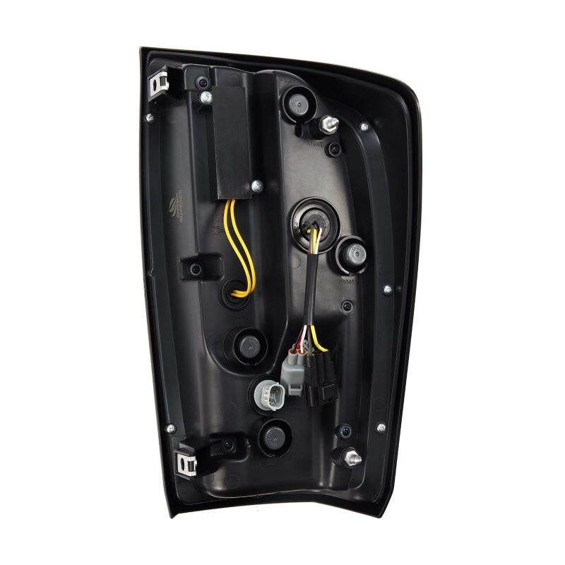 AlphaRex 680090 16-21 Toyota Tacoma LUXX LED Taillights Black w/Activation Light/Sequential Signal