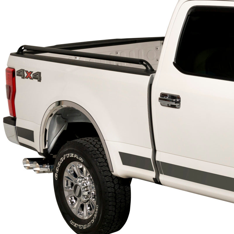 Putco for 2019-2020 Chevrolet Silverado LD / GMC Sierra LD - 1500 5.5ft Bed Locker Side Rails - Black Powder Coated