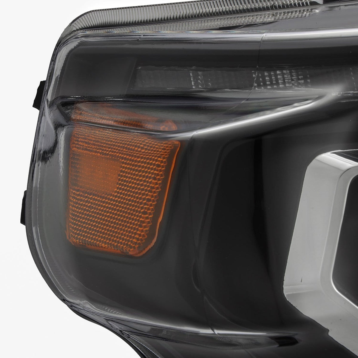 AlphaRex 880757 10-13 Toyota 4Runner LUXX LED Projector Headlights Plank Style Black with Sequential Signal/DRL