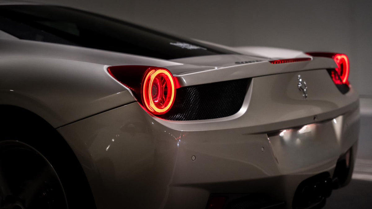 AlphaRex 668001 10-15 Ferrari 458 NOVA-Series Prismatic LED Tail Lights Smoke