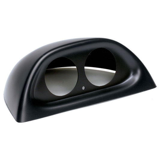 AutoMeter 10001 Black 2-1/16in Dual Dash Top Pod for 1994-2004 Ford Mustang