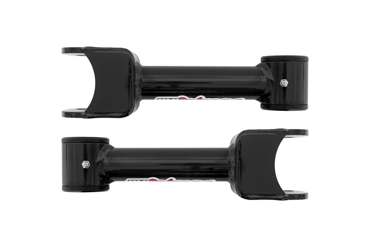 UMI Performance 101416-B Upper and Lower Rear Control Arms Kit Black