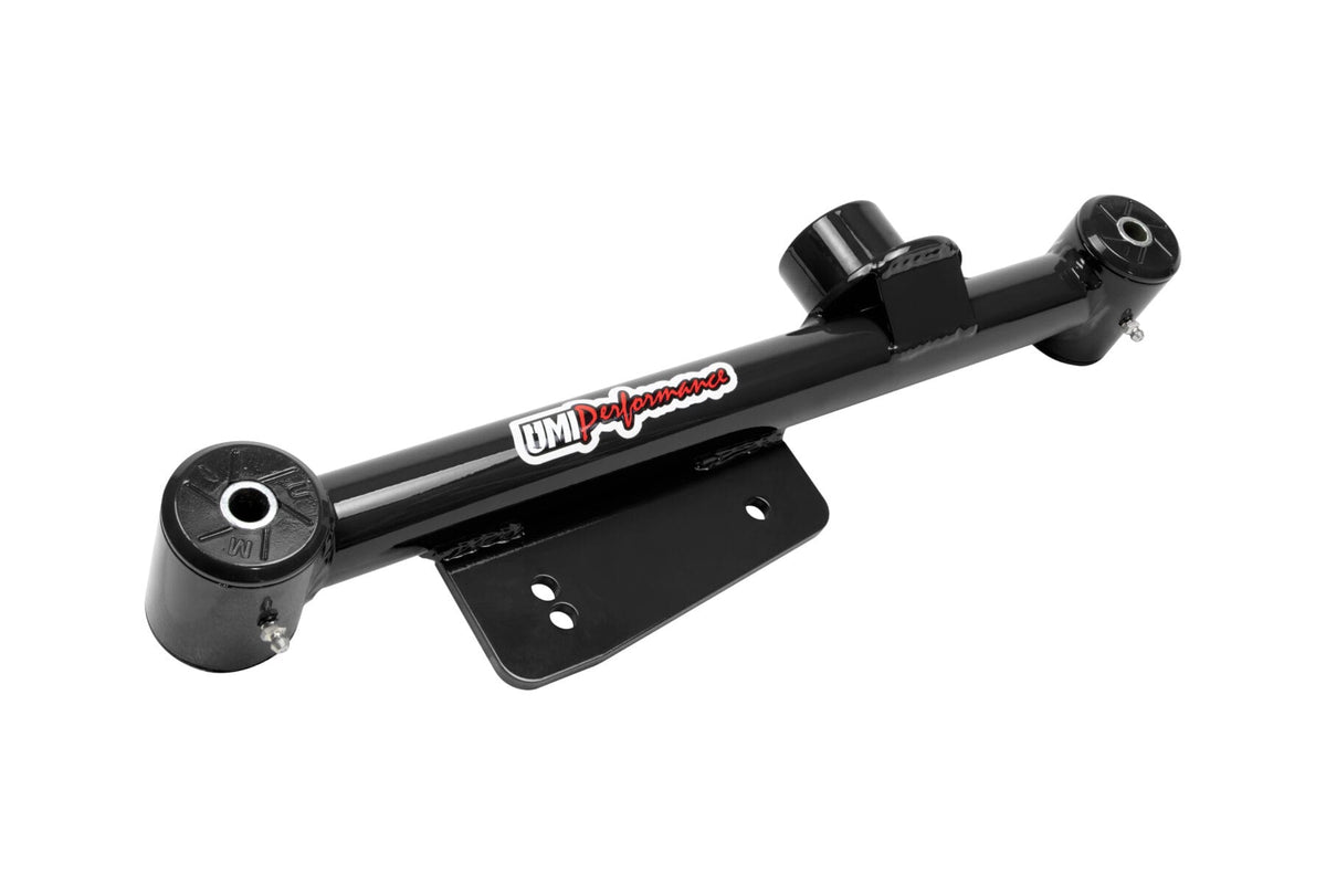 UMI Performance 1021-B Rear Lower Control Arms Black for 1979-1998 Ford Mustang