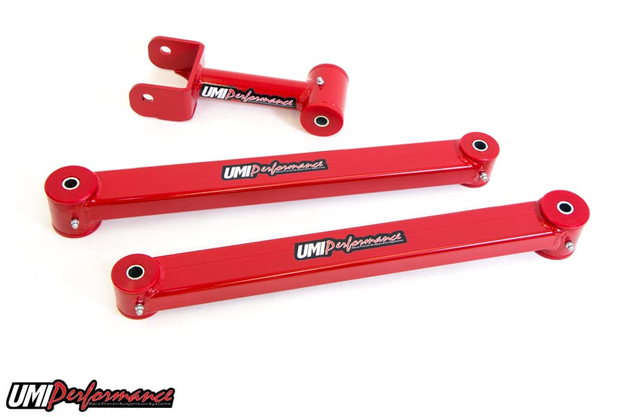 UMI Performance 103546-B Rear Control Arm Kit Black for 2005-2010 Ford Mustang