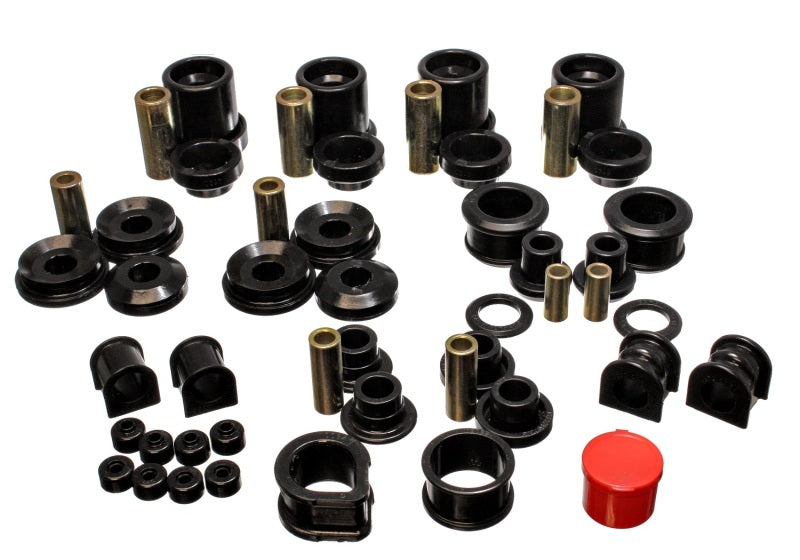 Energy Suspension for 90-96 300ZX Black Hyper-Flex Master Bushing Set 7.18105G