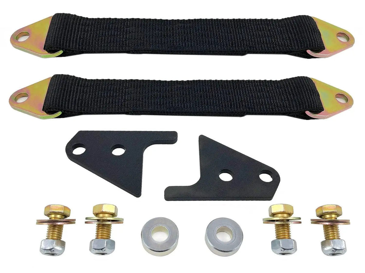 Tuff Country 10900 Front Limiting Strap Kit for 2011-2019 GMC Sierra 2500HD 4WD/2WD