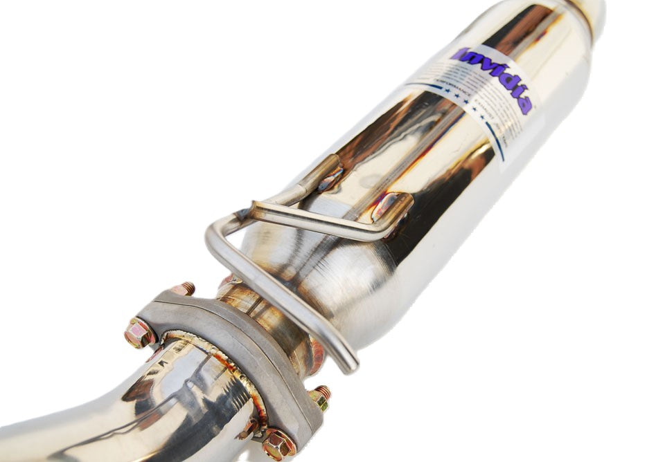 Invidia HS12HC4GTT 12-16 Honda Civic Si Sedan N1 70mm Titanium tip Cat-back Exhaust