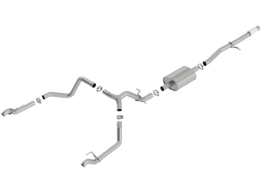 Borla 140769 2019 Chevy Silverado 1500 5.3L V8 CC SB 147.4in WB S-Type Cat-Back (Use Fact Fascia Tips) - #140769