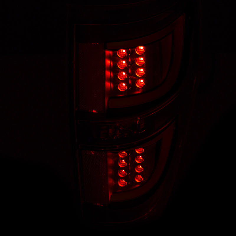 ANZO 2009-2014 Ford F-150 LED Taillights Black