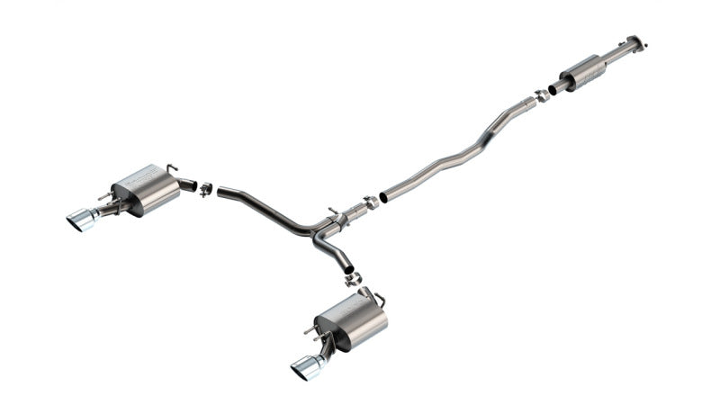 Borla 140967 Cat-Back Exhaust System S-Type for 2020-2024 Toyota Camry TRD (3.5L V6)