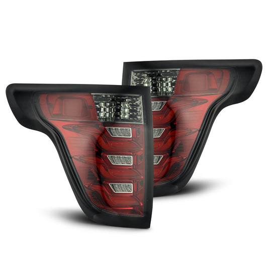AlphaRex 660020 2011-2015 Ford Explorer PRO-Series LED Tail Lights Red Smoke