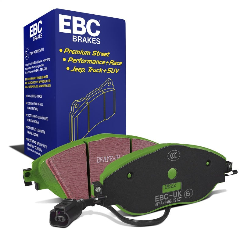 EBC 12+ Volkswagen CC 3.6 Greenstuff Front Brake Pads DP22127