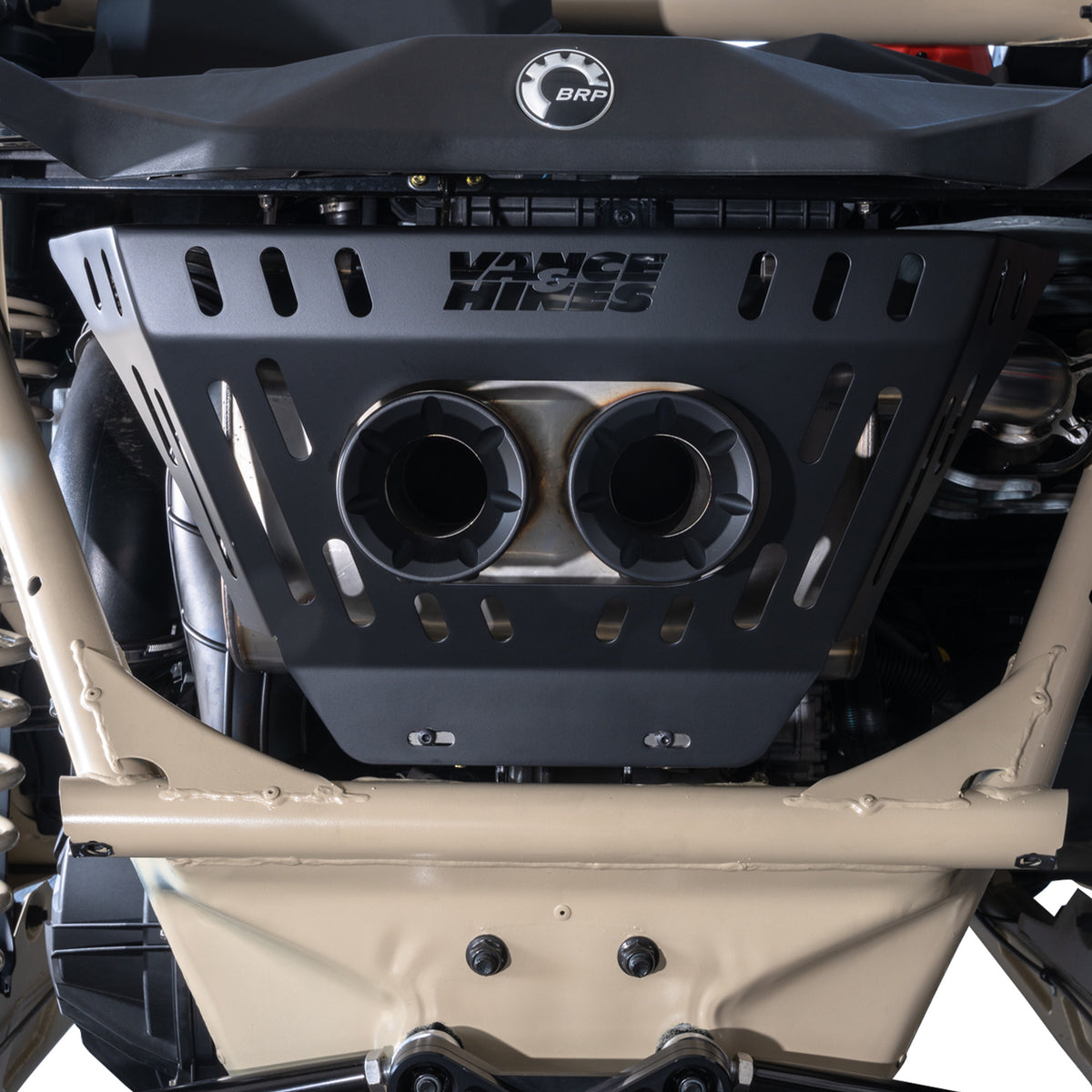 Vance & Hines 11017 Mojave Eliminator Slip-On Stainless for Can-Am Maverick X3