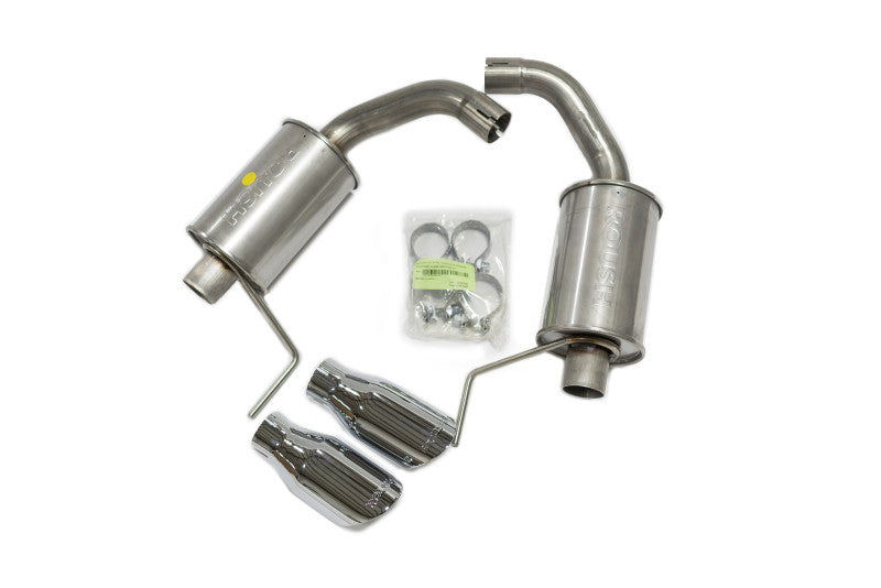 Roush Axle Back Exhaust for 15-26 Mustang V6/EcoBoost Black Tips 421837-BLK