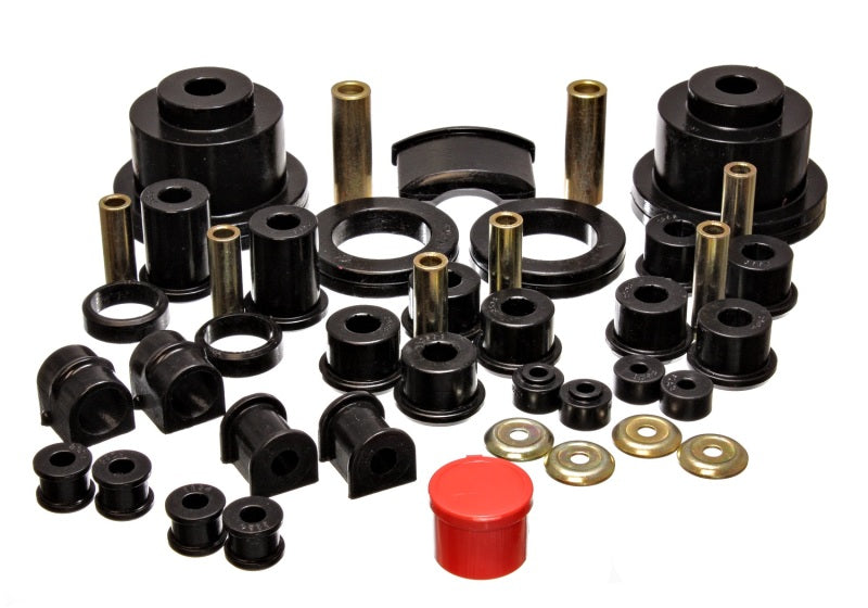 Energy Suspension for 04 Pontiac GTO Black Hyper-Flex Bushing Set 3.18134G