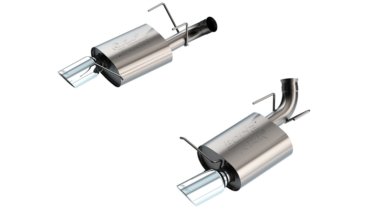 Borla 11792 Axle-Back Exhaust System ATAK for 2011-2014 Ford Mustang (3.7L)