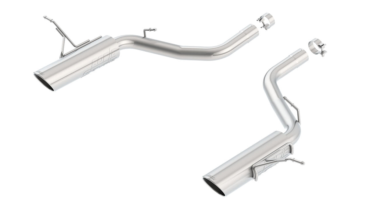 Borla 11826 Axle-Back Exhaust System S-Type for 2012-2014 Jeep Grand Cherokee SRT-8 (6.4L V8)
