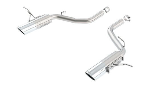 Borla 11827 Axle-Back Exhaust System ATAK for 2012-2014 Jeep Grand Cherokee SRT-8 (6.4L V8)